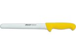 Coltello Da Pasticceria Arcos Colore - Prof 295000 In Acciaio Inox Nitrum E Polipropilene Giallo Mango Ergonomico Con Lama Da 25 Cm, Vetrina