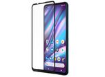 Wiko, Vetro Protettivo 9H Per Wiko View 5 / 5 Plus, Nero Trasparente