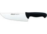 Coltello Da Macellaio Arcos Colore - Prof 295925 Acciaio Inox Nitrum E Mango Ergonomico Polipropilene Nero E Lama Da 20 Cm, Vetrinetta