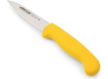 Coltello Mondador Arcos Colore - Prof 2900000000 In Acciaio Inox Nitrum E Mango Polipropilene Ergonomico Giallo E Lama 8 Cm, Vetrina