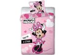 Disney Minnie Mouse Bettbezug Star - 140 X 200 Cm - Poliestere