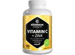 Vitamina C 1000 Mg Ad Alto Dosaggio+Zinco Compresse Vegane 180 St