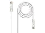 Nanocable 10.20.1803-BL - Cavo Di Rete Ethernet RJ45 Lszh Cat.6A Utp, AWG24, 100% Rame, Senza Alogeni, Bianco, Cavo Patch Da 3,0 M