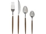 Set Di Posate Amazonie, 24 Elementi, Con Manico In Legno