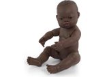 Miniland Baby Doll Ragazza Africana 40Cm Con Profumo Di Vaniglia - Bambola Giocattolo