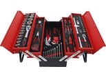 Bgs Valigetta Portautensili In Metallo Per Il Fai Da Te Con Assortimento Di Utensili 86 Pz.