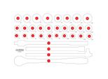 Ks Tools Inserto In Schiuma Vuoto Per 811.0032 - 811.0032-97