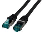Efb RJ45 Patchkabel S/Ftp, Cat.6A, Lszh, 0.15M, Schwarz
