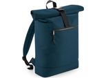 Bagbase - Zaino, Con Parte Superiore Arrotolata, Riciclato RW7779 (Taglia Unica) (Petrol)