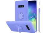 Custodia Cadorabo Per Samsung Galaxy S10E Cover Protettiva In Viola Custodia Del Telefono Cellulare Tpu Custodia Cover