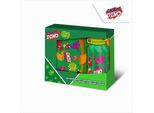Set Per La Merenda - Cestino Per Il Pranzo E Bottiglia 400Ml Dinos