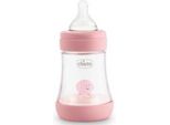 Chicco Biberon Perfect5 0M+150Ml In Silicone Rosa
