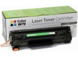 Cartuccia Toner Colourway, Nero, Hp CE278A (78A); Canon 728/726