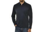Polo Ragman Camicia A Maniche Lunghe Con Colletto A Polo