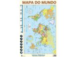 Erik Editores Mappa Del Mondo Poster Didattico In Portoghese Formato Unico