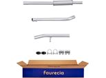 Kit Silenziatore Centrale Faurecia Easy2Fit Per Dacia Logan Mcv E Altri