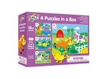 Galt Puzzle Animali 4In1 (2,3,4,5 Pezzi)