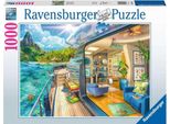 Ravensburger - Puzzle 1000 Carta Delle Isole Tropicali