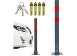 Jiubiaz Barriera Pali Barriera Nastri Pieghevole Stazionario Pieghevole Parco 65Cm Barriera Dissuasore Post