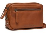 The Chesterfield Brand Pelle Borsa Da Toilette Borsa A Tracolla Samui Wash Bag Cognac Marrone Chiaro