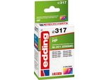 Edding EDD-317 Cartuccia Per Stampante 1 Pezzo(I) Ciano Compatibile