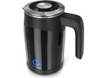 Bollitore Elettrico Arendo 0,5 L, 1100 W, Acciaio Inox Mini Bollitore Da Viaggio Singolo, Impostazione Della Temperatura, Nero