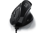 Mouse Ergonomico Csl Con Cavo, 125 Dpi, Mouse Verticale Con Display Oled Pulsanti Configurabili