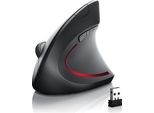 Mouse Verticale Senza Fili Csl Dal Design Ergonomico - Prevenzione Del Braccio Del Mouse / Gomito Del Tennista (Rsi)