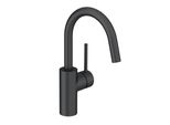 Kludi Bozz Mitigeur Monocommandé Pour Lavabo, Hauteur De Bec 185Mm, Bec Pivotant, Sans Garniture D'éCoulement, 380283976, 380283976