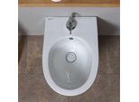 Bidet Sospeso In Ceramica Bianca | Tuckett