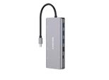 Canyon CNS-TDS12 Canyon Usb-13-In1 Hub USB-C > 2Xhdmi/3Xusb/2Xusb-C/Rj45/Vga Retail