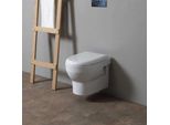Vaso Wc In Ceramica Bianca Sospeso | Tuckett