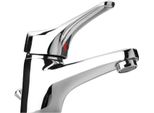 Miscelatore Per Lavabo Bagno Rubinetto Monocomando Con Piletta | Space