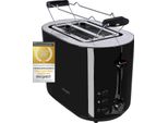 Exquisit Tostapane A 2 Fette Ta 6103 7 Livelli Di Doratura Nero