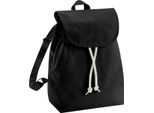Westford Mill - Zaino "Earthaware"", Cotone Organico RW8543 (Taglia Unica) (Nero)"