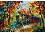 Art Puzzle Puzzle Del Treno D'autunno 500 Pezzi