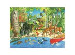 Puzzle Ravensburger Amici Della Foresta Xxl 200 Pezzi