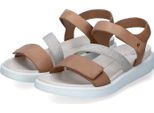 Ecco Sandali Donna Flowt Marrone Pelle Liscia Misura: 43