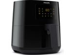 Philips Airfryer Essential, Friggitrice Ad Aria Calda, Controllo Tramite App, 0,8 Kg, Touchscreen, Nero (HD9255/90)