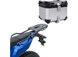 Set Bauletto + Portapacchi Per Yamaha Tenere 700 / Rally 19-25 Argento Xb