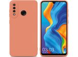 Cadorabo Cover Per Huawei P30 Lite Cover Protettiva In Tpu Arancione Custodia In Silicone Custodia Per Cellulare