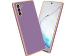 Cadorabo Custodia Protettiva Per Samsung Galaxy Note 10 Cover In Viola Custodia Del Telefono Cellulare Tpu Silicone Fotocamera Custodia Di Protezione Caso