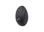 Perixx PERIMICE-719L, Piccolo Mouse Ergonomico, Per Mancini, Senza Fili, Nero