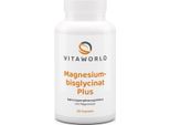 Vitaworld Magnesium Bisglycinate Plus | 120 Capsule | 333 Mg Di Magnesio Per Dose Giornaliera | Alta Biodisponibilità | Vegano