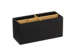 5 Five Simply Smart - Organizer Mit 4 FäChern "NaturéO"" Schwarz"