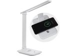 Lampada Da Tavolo Led Dimmerabile Lampada Da Tavolo 9W Con Caricatore Qi A Induzione