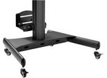 Startech.Com Scrivania Per Computer Con Rotelle E Supporto Per Monitor