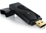 Csl - Adattatore Usb Wlan Stick Dualband, 2,4Ghz E 5Ghz Fino A 300 Mbit/S, Usb 2.0, MU-MIMO, Compatibile Con Windows 7-11, Nero