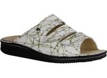 Finn Comfort Corfu, Scarpe Da Donna, Mulo, Pelle, Nature (Bianco), Confortevole - Scarpe Da Donna Mulo / Separatore Di Punta, Bianco, Pelle (Rizzo)&Nbsp