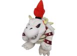 Bowser Super Mario Kart 3D World Land Bros Osso Di Peluche 32 Cm
